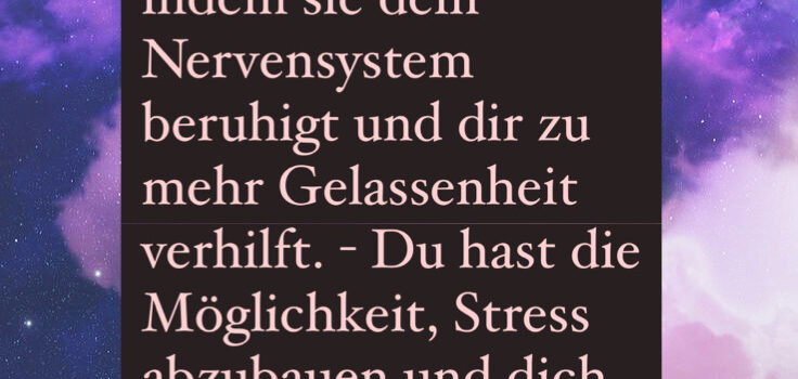 Herzlich Willkommen bei deiner Auszeit